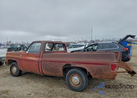 1979 GMC Sierra from USA, damaged, VIN TCD149J502017